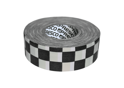 Black & White Checkered Patterned Roll Flagging