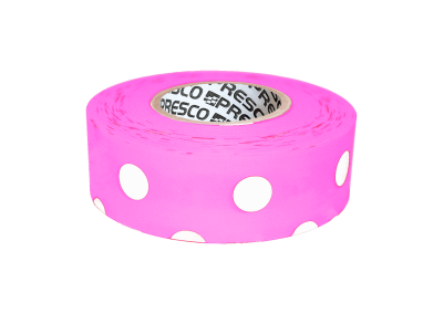 Pink Patterned Roll Flagging