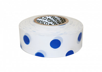 White Patterned Roll Flagging