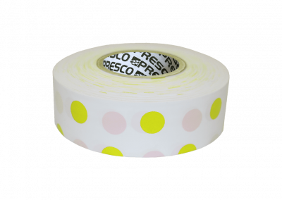 White Patterned Roll Flagging