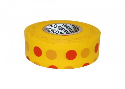 Yellow Patterned Roll Flagging