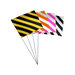 Striped High Profile Flags Feature